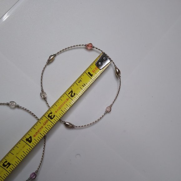 Set Of 2 Vintage Thin Lightweight Metal Bracelets - Picture 15 of 15